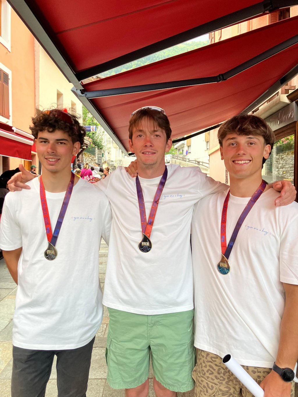 "Podium aux championnats de France"
