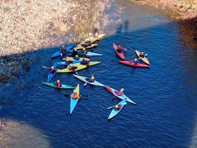 "Kayak en piscine"