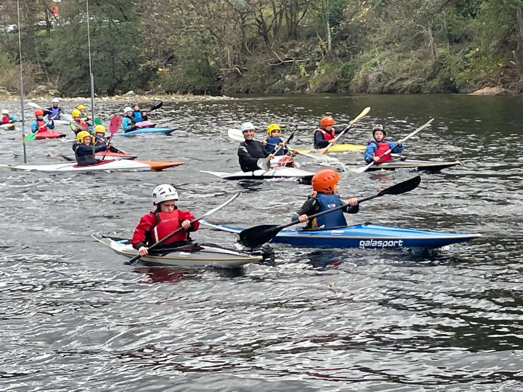 "Navigation sur l’Eyrieux avec Angèle Hug, championne du monde"
