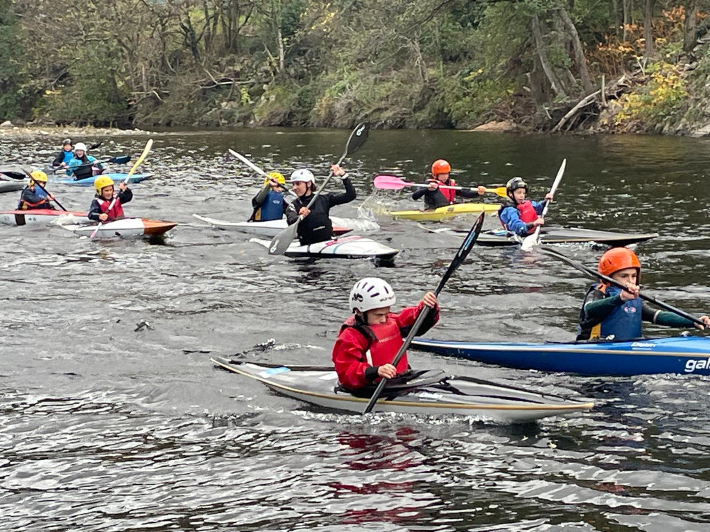 "Navigation sur l’Eyrieux avec Angèle Hug, championne du monde"